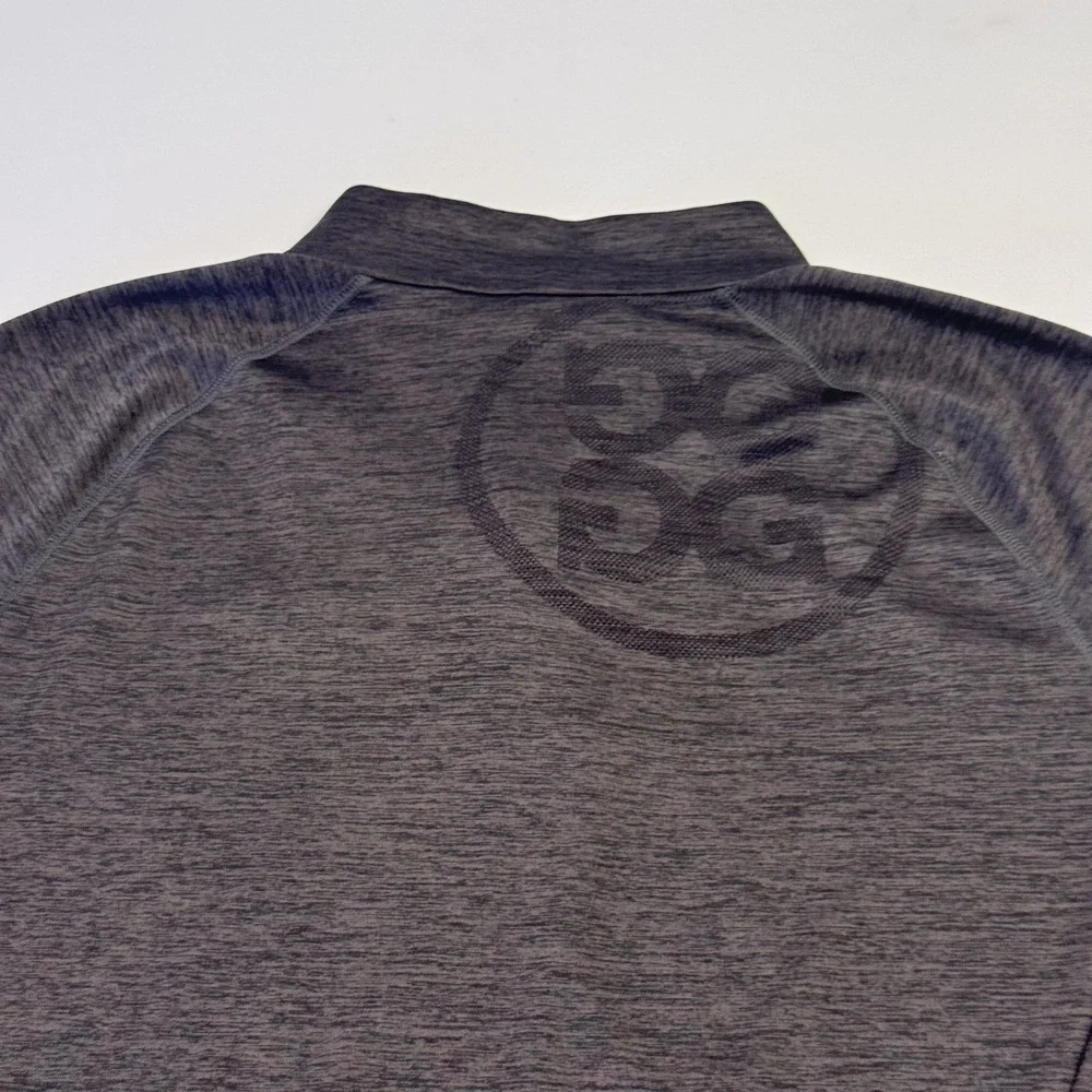 G/FORE Pullover Mens XL Gray‎ 1/4 Zip Long Sleeve Performance Golf Shirt Top
